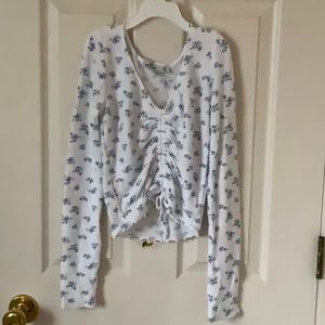 Hollis term Long Sleeve Crop Top